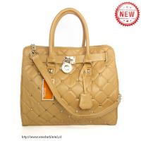 michael kors pyramid stud groot beige bakken Store Arnhem cbitu695